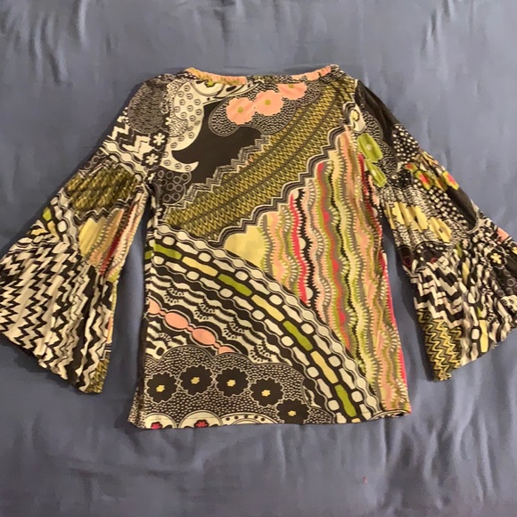Missoni Top with Bell Sleeves, Size 8 - Picture 4 of 16
